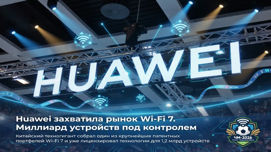 Huawei захватила рынок Wi-Fi 7. Миллиард устройств под контролем